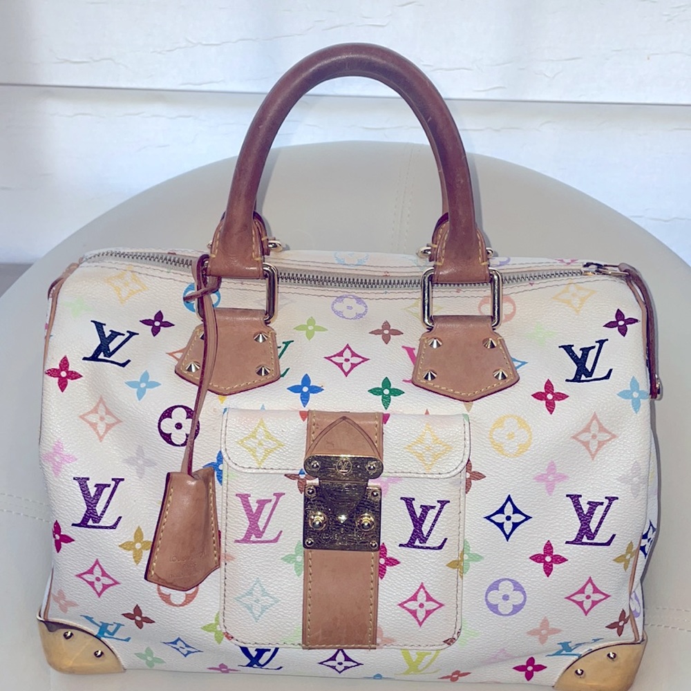 SOLD 💸Louis Vuitton Murakami Tekashi multi color Speedy 30 Limited Edition - Picture 12 of 16